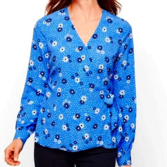 Talbots New with tags $89 Daisy sweet long sleeve NWT - Picture 1 of 8